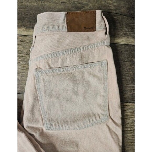 Madewell The MomJean Overdyed Edition Pink Purple Lilac Size 29 - Picture 10 of 12
